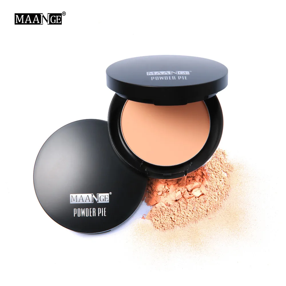 3 цвета компакт пудра консилер увлажняющий контур осветляет Натуральный Цветной