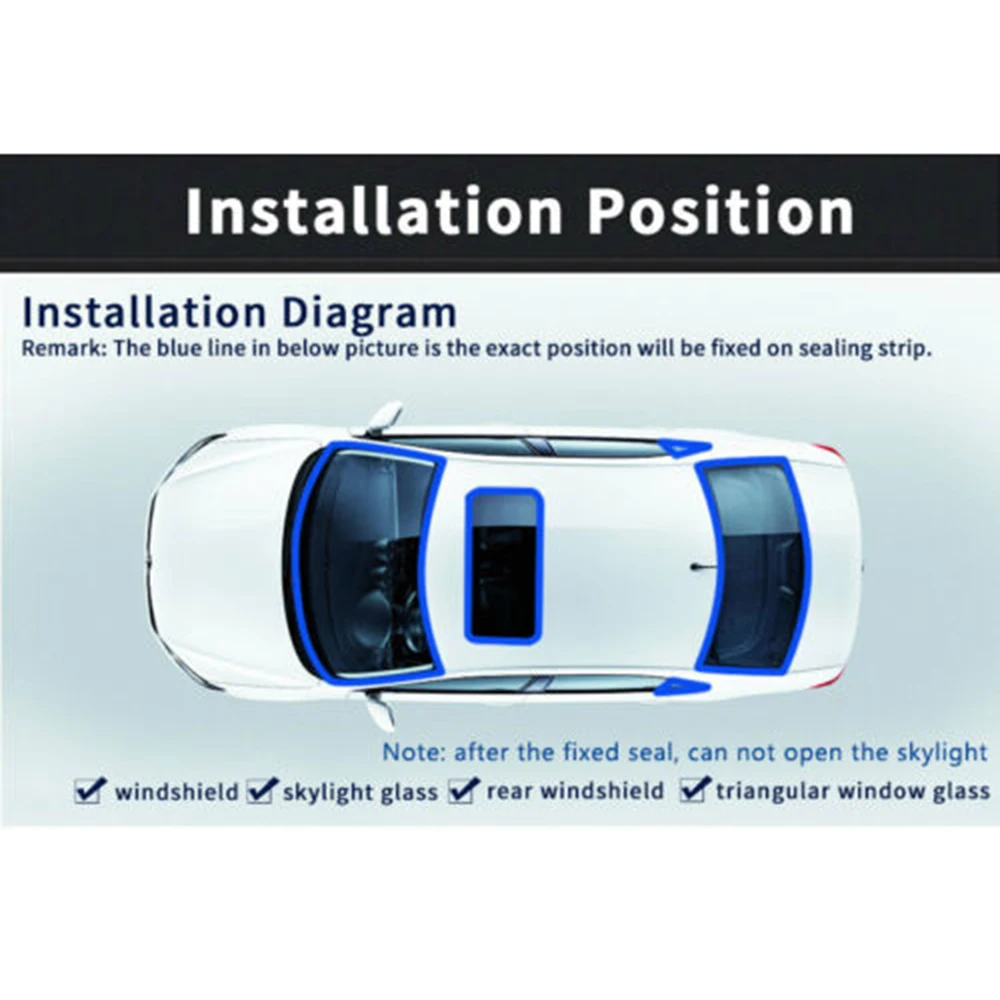 5 м уплотнительная прокладка обшивка для автомобильного переднего и заднего