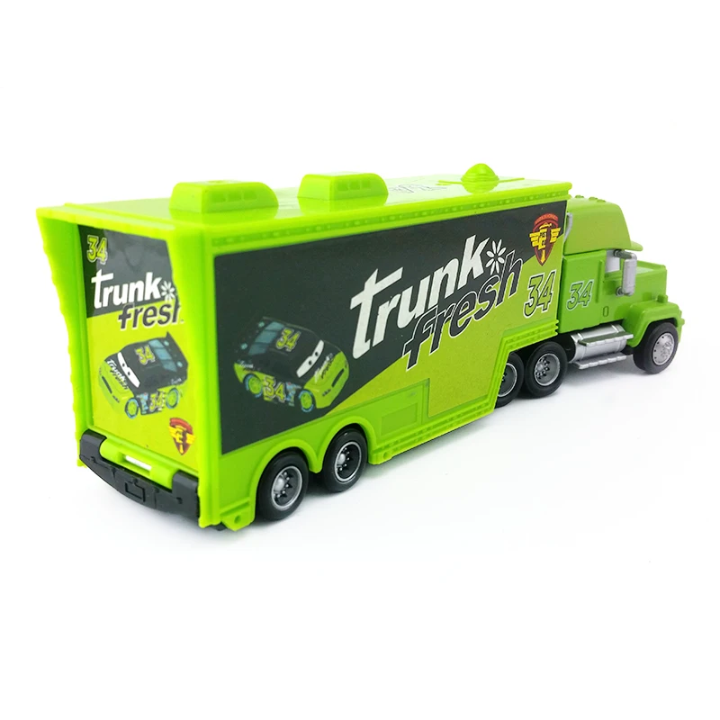 Disney Pixar Cars Mack Uncle No.34 новый грузовик 1:55 литья под давлением игрушечная модель