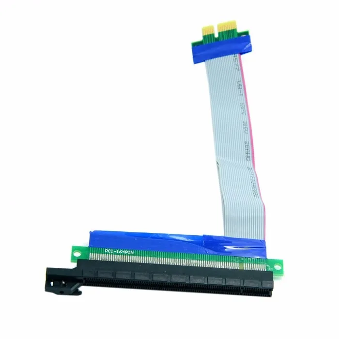 5 шт. Riser PCI-E pcie PCI-Express PCI Express 1x 16x pci-e x1 x16 Удлинительный гибкий кабель удлинитель