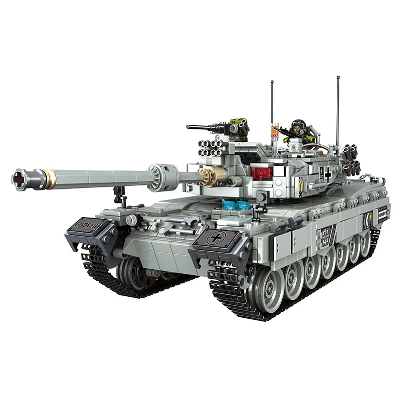 Набор строительных блоков немецкий танк короля тигра 2311 шт. совместимые с Legoed