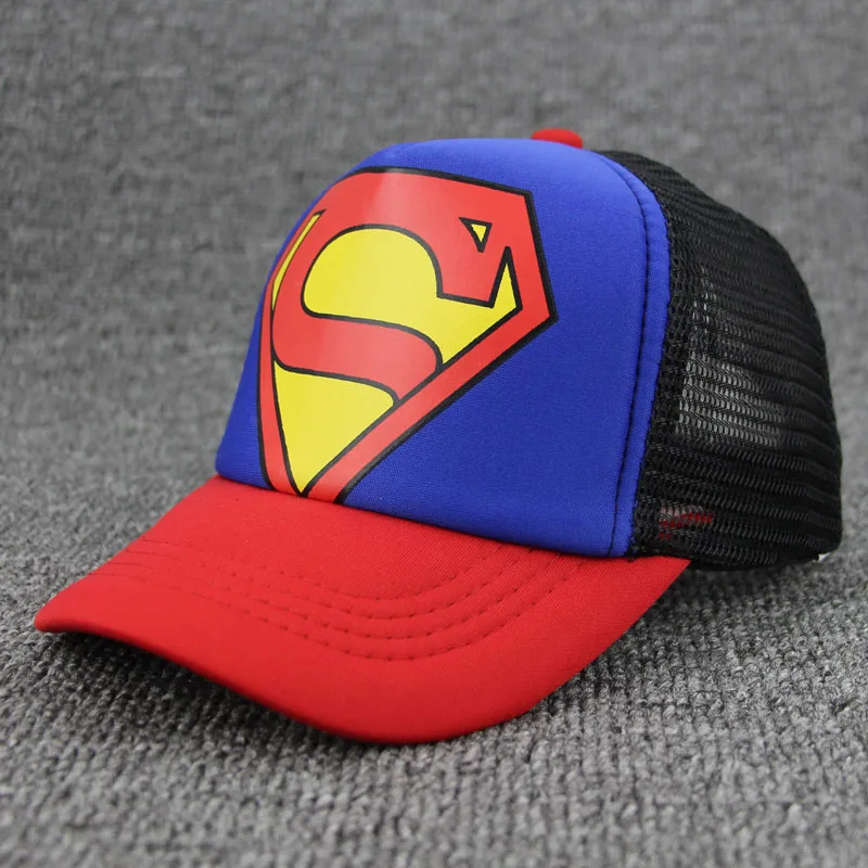 Новый Супермен ребенка Бейсболки для женщин Snapback Шапки мальчик девочка хип хоп