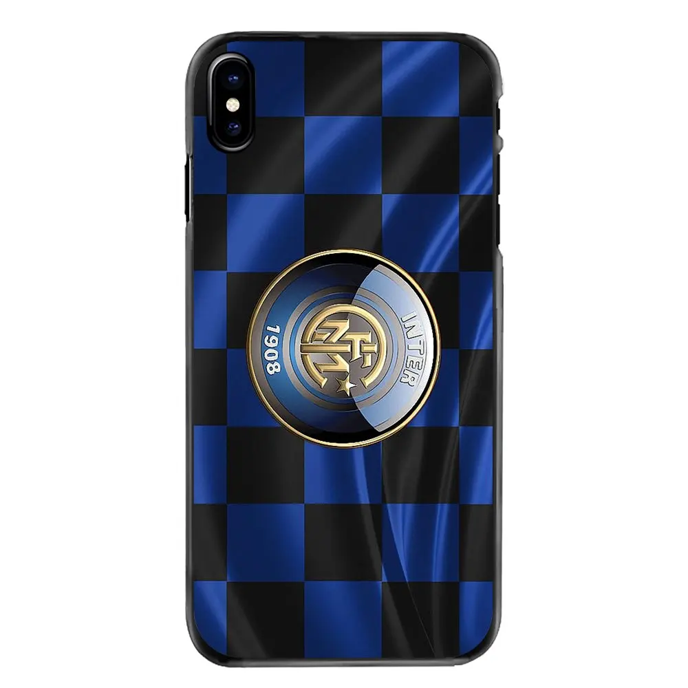 images 6 Жесткий чехол для телефона с логотипом Internazionale FC football Soccer для iPhone 4 4S 5 5S 5C SE 6 6S 7 8 Plus X XR XS Max iPod Touch 4 5 6 - Цвет: images 6