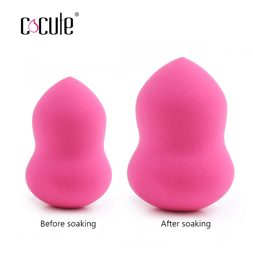 Cocute 1 шт. подарки макияж губка для красоты косметическая пудра гладкие