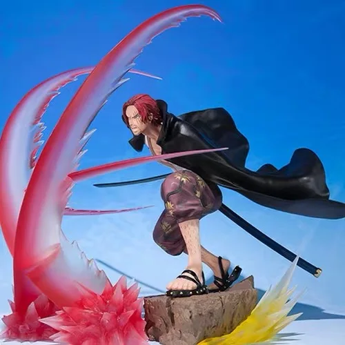 One piece EX figuals красные волосы Пираты Shanks ПВХ Коллекция фигурка кукла игрушка brinquedos |