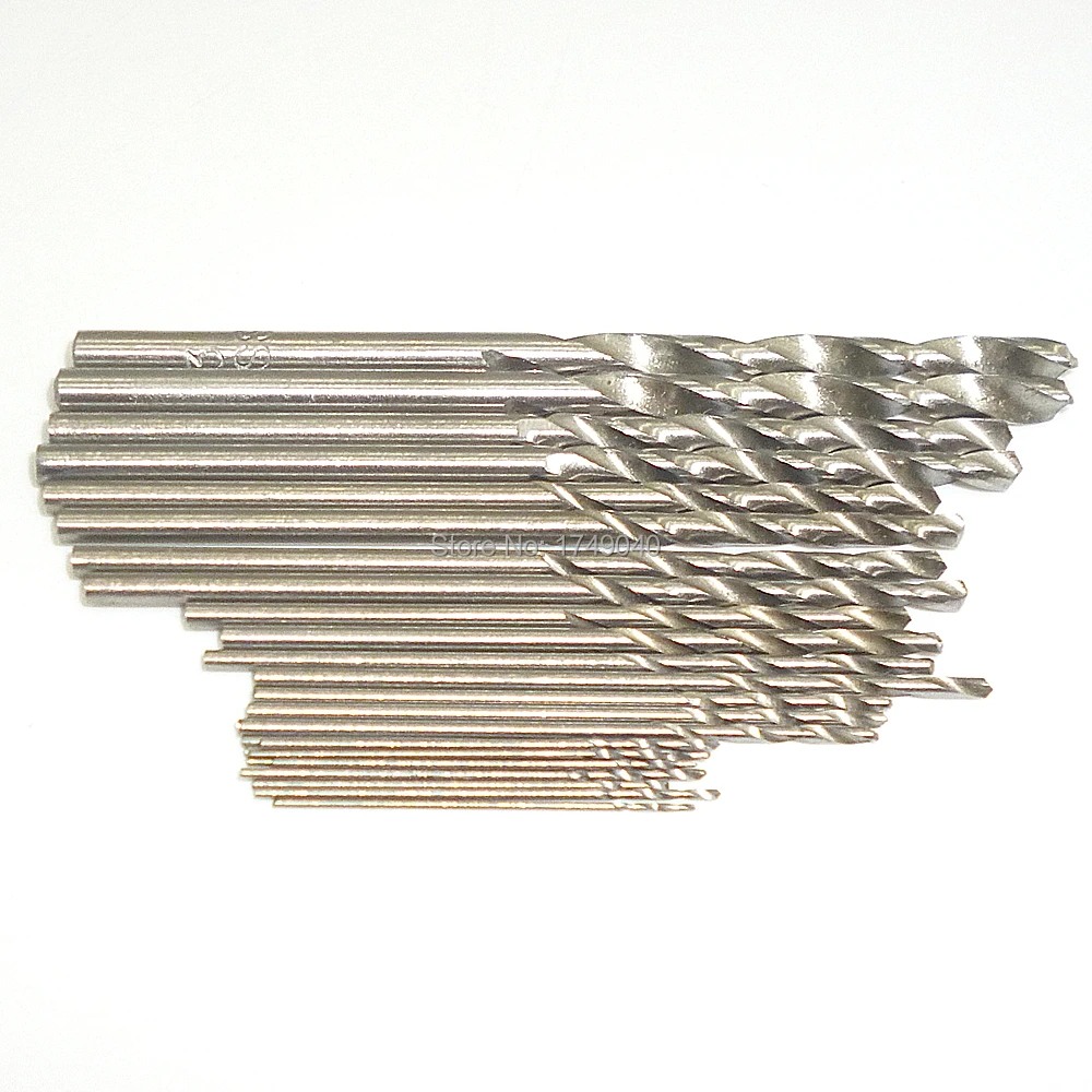 25 шт. HSS Мини спиральное сверло комплект точность микро сверла чехол 0 5 мм 3 для