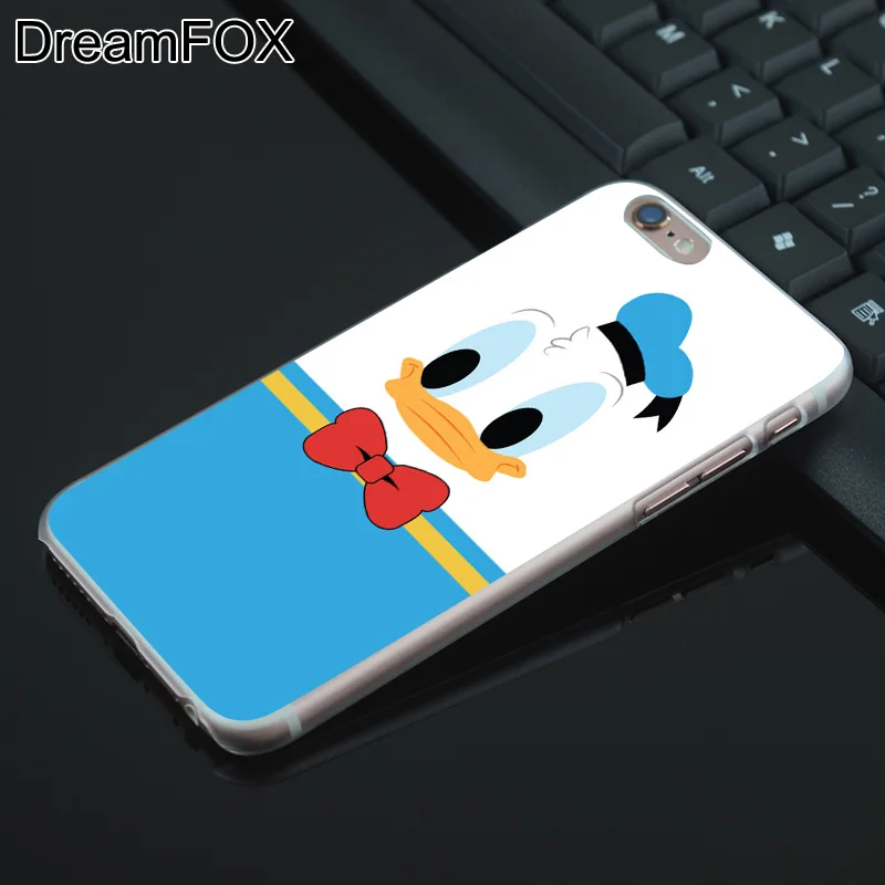 K065 Donald Duck Transparent Hard Thin Case Cover For Apple iPhone 11 Pro XR XS Max 8 X 7 6 6S Plus 5 5S SE 5C 4 4s |