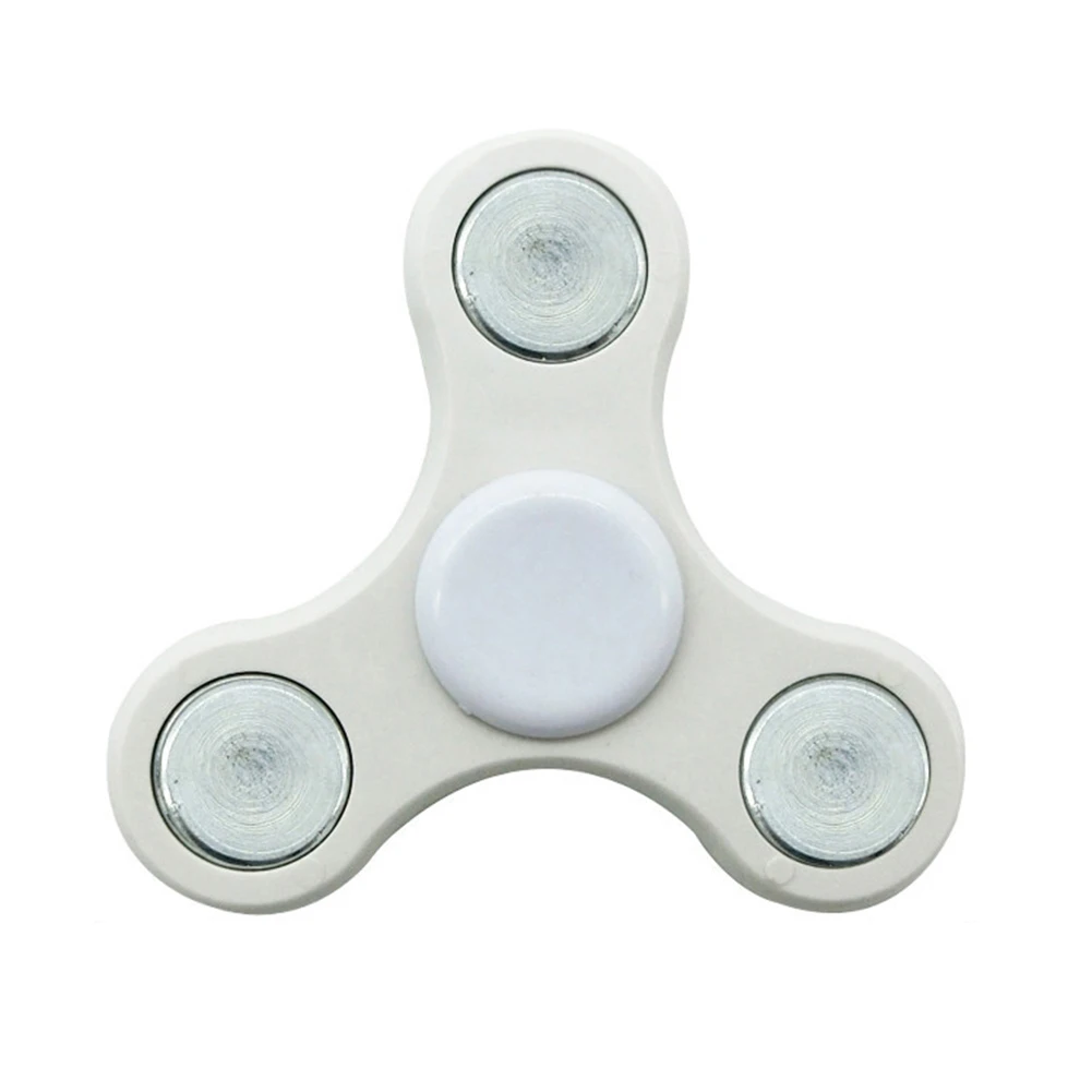 Пластиковый подшипник Tri-Spinner ABS EDC ручной Спиннер для аутизма и СДВГ Спиннер антистресс детские игрушки длинные время вращения