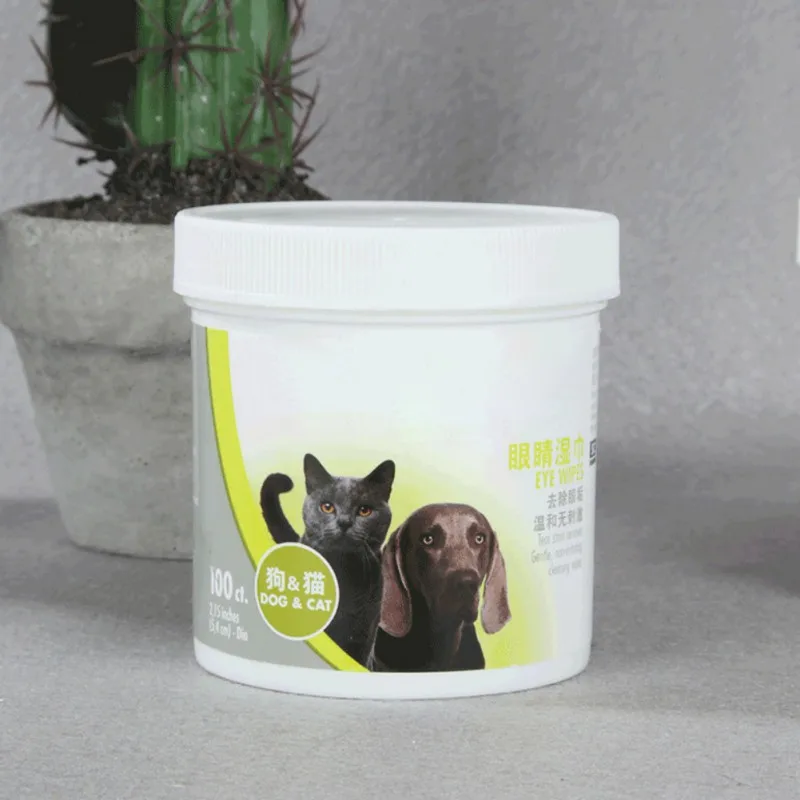 100 шт. влажные салфетки для ухода за собаками | Дом и сад