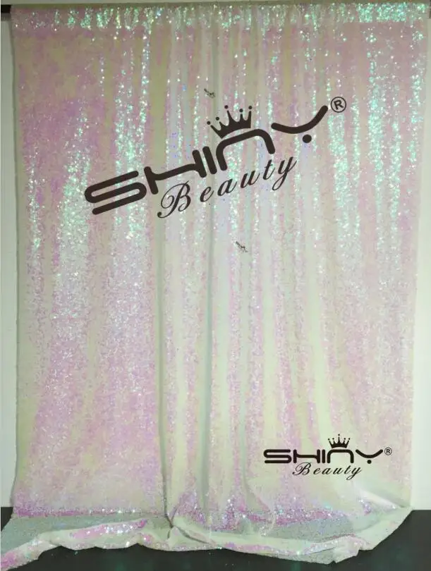 Change White ShinyBeauty 20x10 футов бронзовые занавески для гостиной, фон с блестками, свадебные фото стенды, вечерние фоновые фотографии с блестками - Цвет: Change White