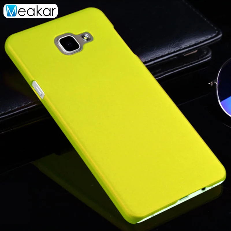 yellow Coque 5.5For samsung Galaxy A7 чехол для samsung Galaxy A7 A710 A710F A710m A7100 SM-A710F чехол-лента на заднюю панель - Цвет: yellow