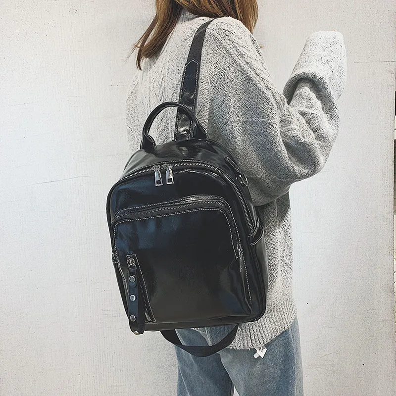 Винтажный женский рюкзак для девочек подростков школьная сумка большой дорожный