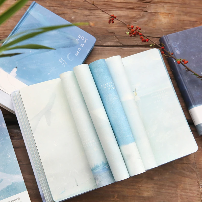 YMLP блокнот ожидания ветра полноцветный для иллюстраций А5 в твердой обложке