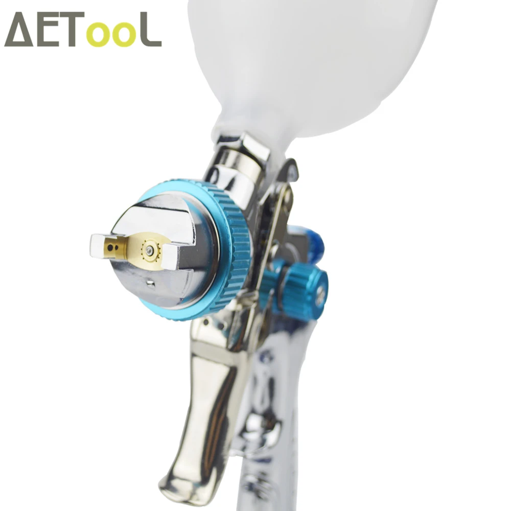 AETool 1 4 мм сопло 600 мл Профессиональный HVLP пистолет распылитель гравитационный