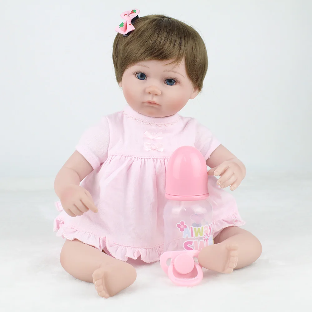 40 см силиконовая кукла реборн дети Playmate подарок для девочек 16 дюймов Baby Alive мягкие игрушки для Bebe Reborn Brinquedo