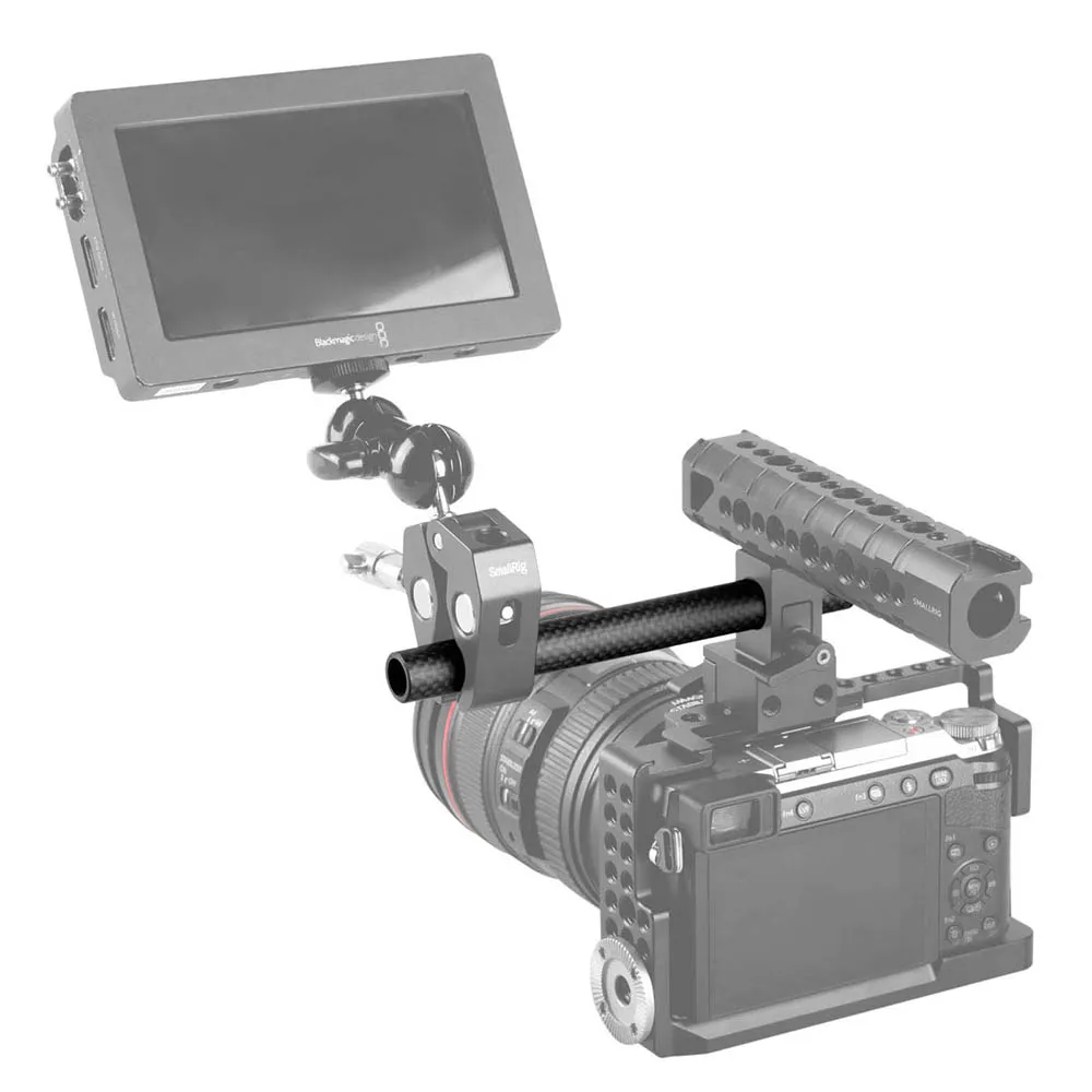 SmallRig 6 дюймовый длинный 15 мм стержень из углеродного волокна для миллиметровой