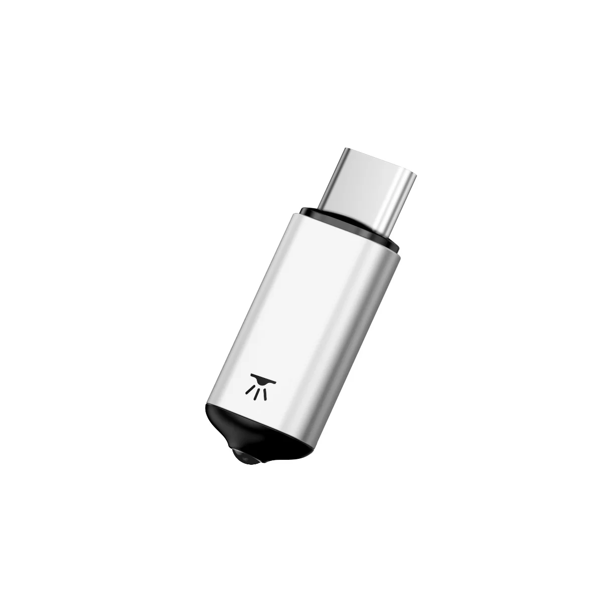 Baseus мини универсальный пульт дистанционного управления для samsung LG Air mouse usb type C Smart IR control ler адаптер для Android tv Aircondition - Цвет: Silver Black