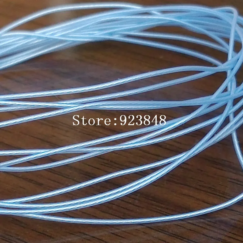 

silver plated eraphone wire OD:0.6mm 50meters