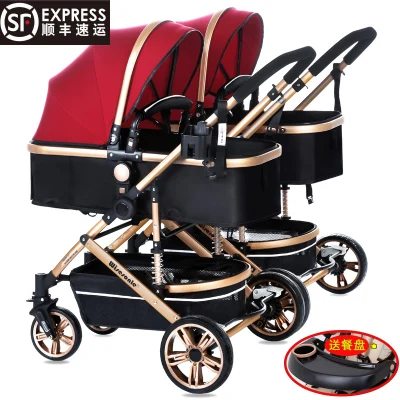 Bugaboo donkey дизайнерская корзина для мамы, двусторонняя двойная детская коляска для сна, складная детская коляска