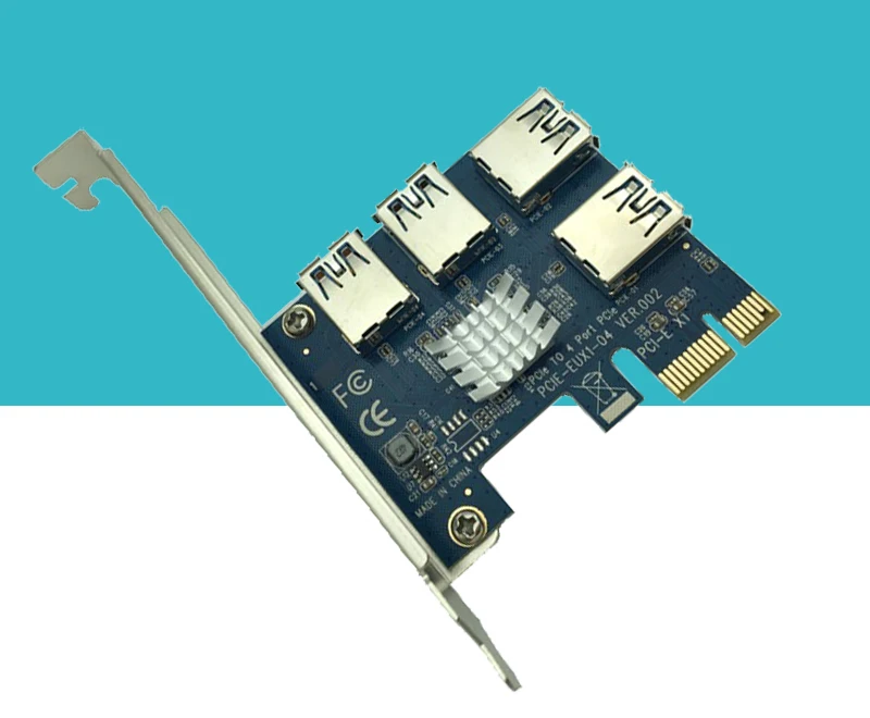 30 шт./лот Aad in Card PCIe от 1 до 4 PCI Express 1X Слоты Райзер карта Mini ITX портов USB 3 0 адаптер