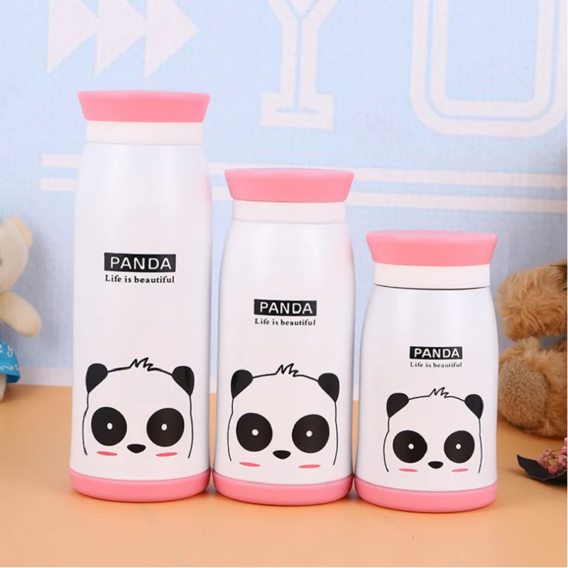 Новое поступление 250 мл/350 мл/500 мл мультяшный термос чашка бутылка из нержавеющей