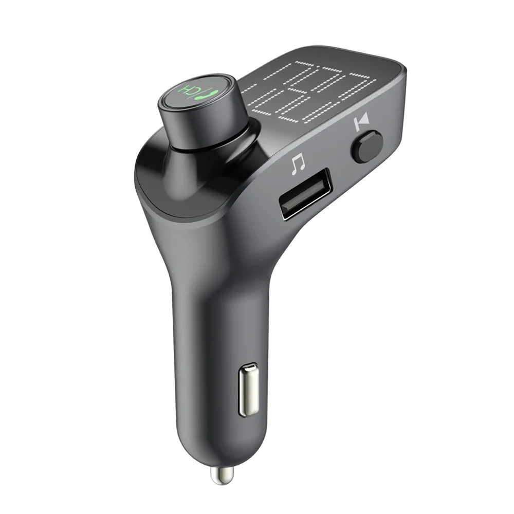 Bluetooth автомобильный комплект fm передатчик MP3 плеер SD LCD Handsfree AUX Входная Функция Dual