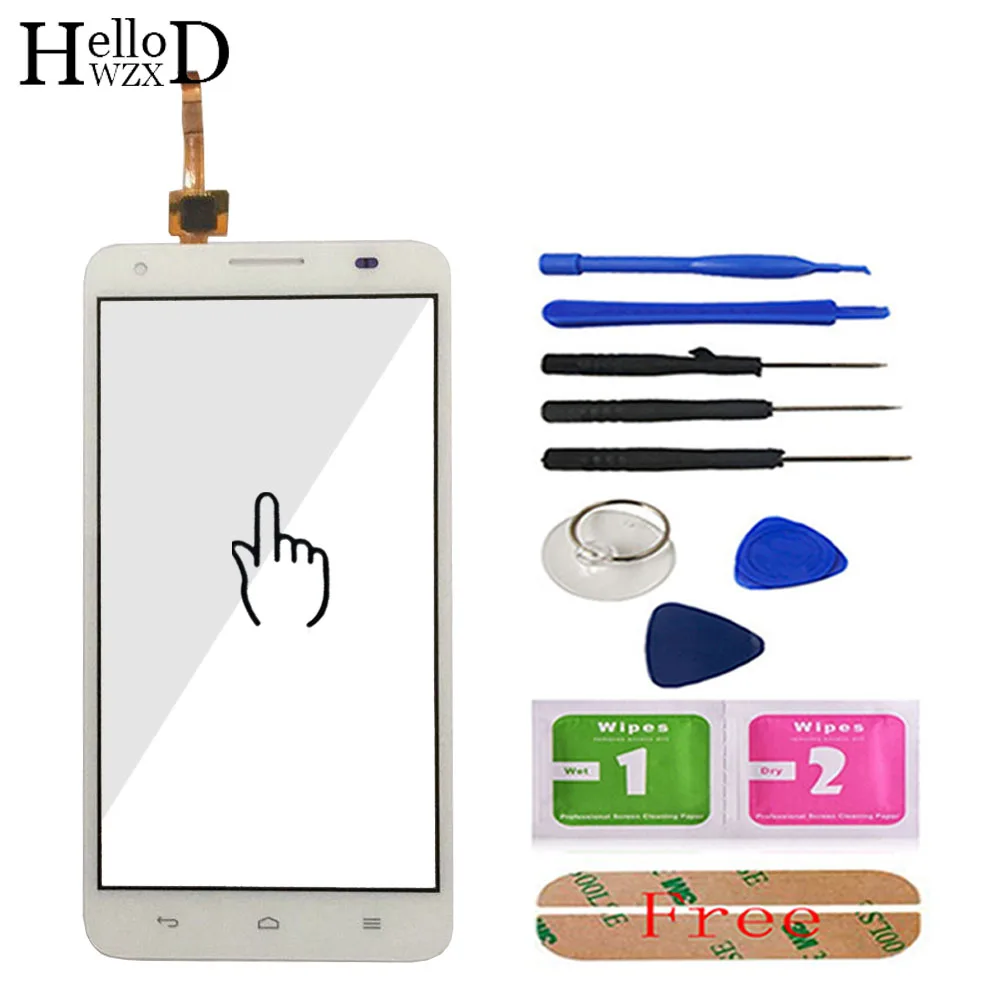 Сенсорный экран для huawei Honor 3X G750, сенсорный экран, переднее стекло, дигитайзер, панель, сенсорный экран, объектив, сенсор, защита экрана, клей