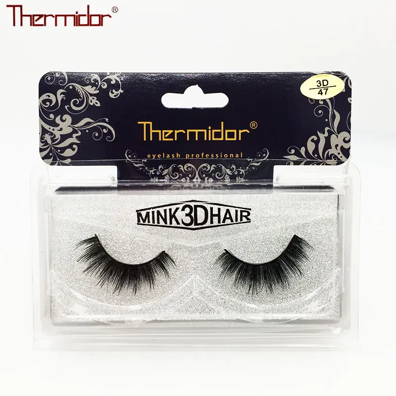 Thermidor накладные ресницы 3D настоящие норковые толстые индивидуальные для