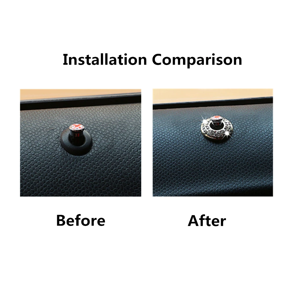 Для BMW Mini Cooper R50 R52 R55 R56 F55 F56 R60 автомобильный Стайлинг дверная булавка