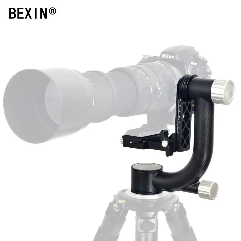 Сверхмощный карбоновый карданный головка titleTripod стабилизатор главный для