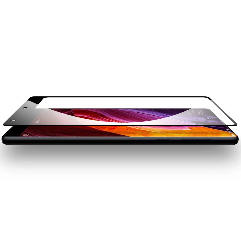 75 шт./лот 2.5D Премиум Закаленное стекло для Xiaomi MI Mix 2S полное покрытие Защитная