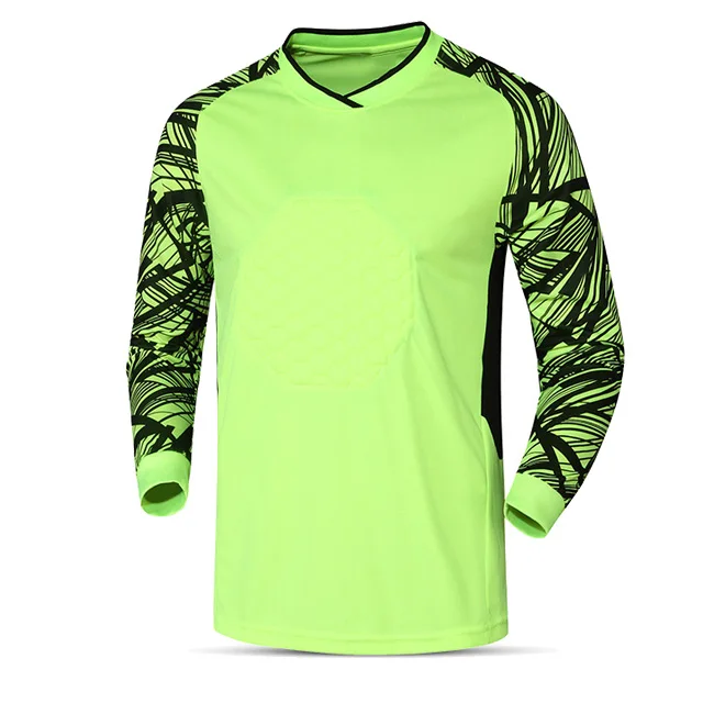 025 green Мужские футболки для футбола, новинка, спортивный костюм для взрослых, тренировочный футбольный костюм для бега, регби, вратаря, Джерси, мужские рубашки и штаны, комплекты - Цвет: 025 green
