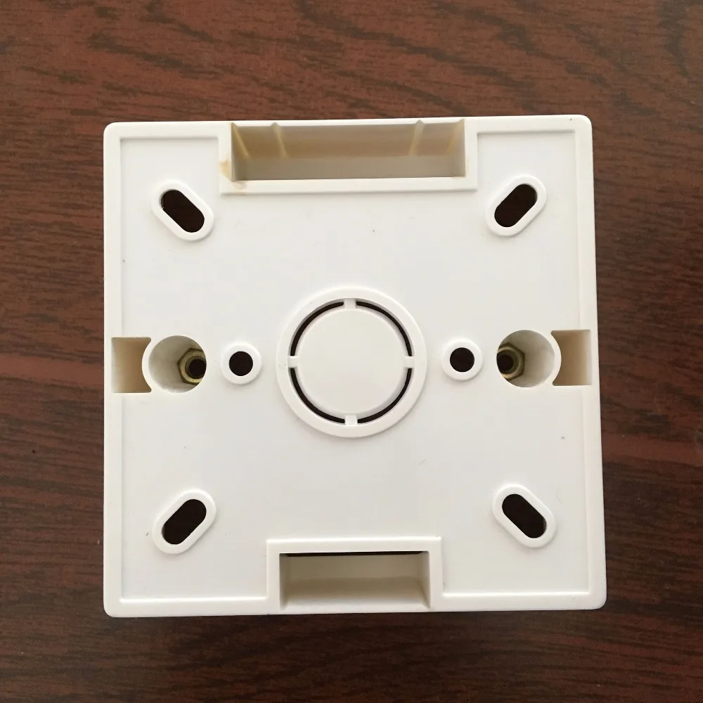 86mm x Home Office Plastic Back Box Junction for General Using Wall Switch Push Button Square Panel Socket Face Plate | Инструменты