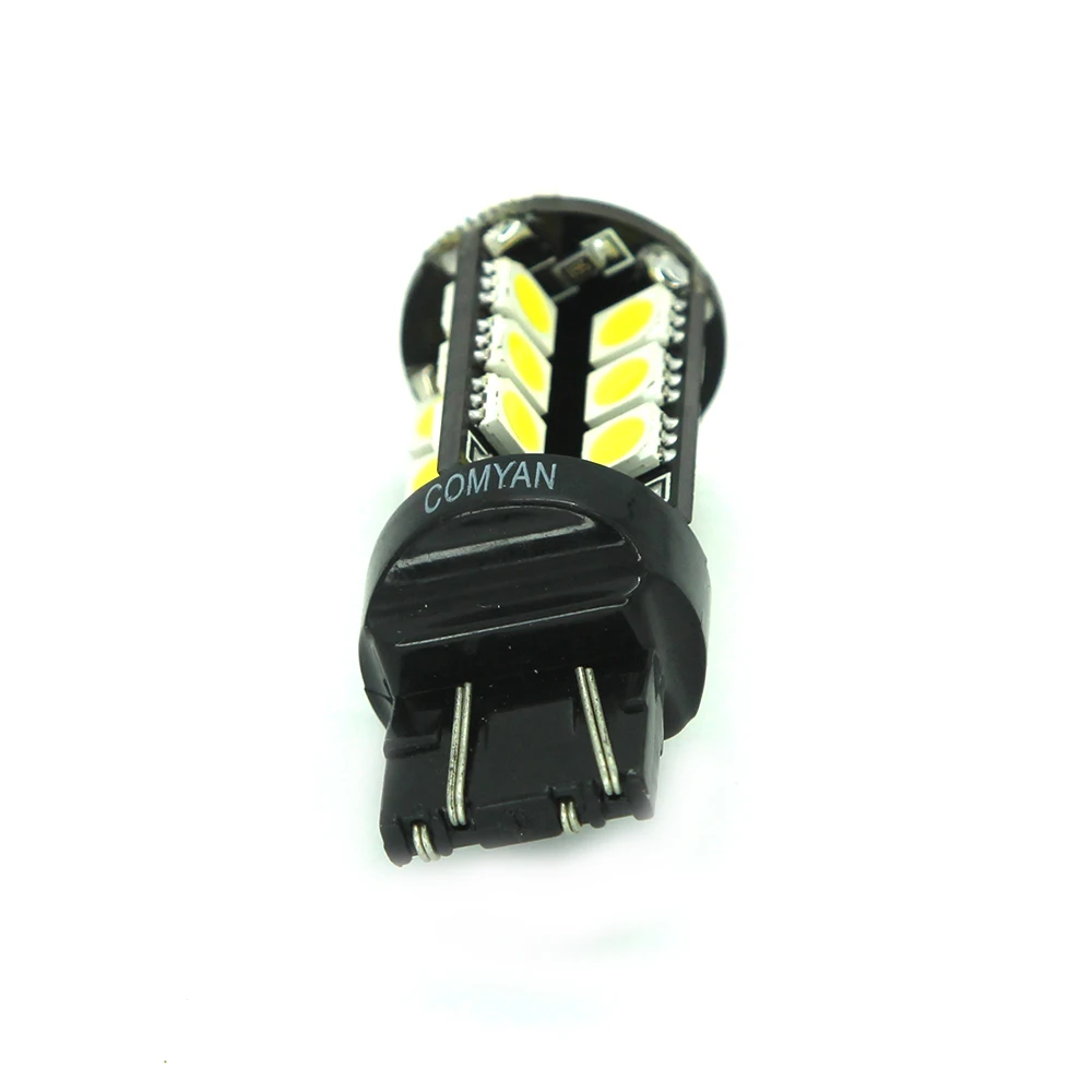 Modifygt 2 шт. 7443 30 5050 SMD LED T20 7440 W3X16Q W21/5 W W21W стоп сигнал задний фонарь противотуманный