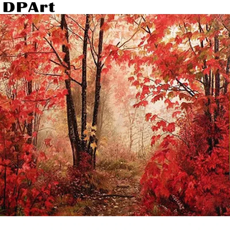 Набор для алмазной вышивки Кленовая Роща L197 | Дом и сад