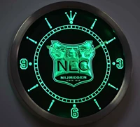 nc1020 nec nijmegen eredivisie football neon light signs led wall clock