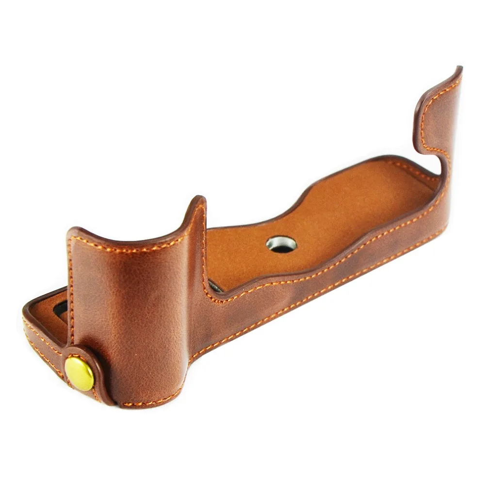 Половина тела из искусственной кожи чехол камера сумка для Fujifilm Fuji X-T2 XT2 X-T3 XT3