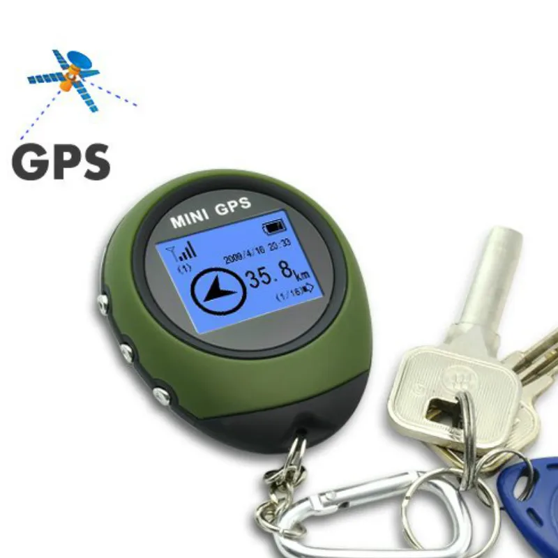 Автомобиль Открытый Спорт ручной брелок мини gps трекер отслеживающее устройство путешествия портативный брелок локатор Pathfinding