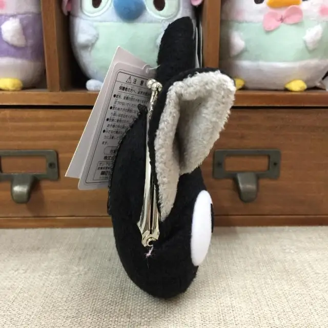 Милые Кики Услуги Black Cat Head мини маленьких плюшевых кошелек для монет Чехол Засов сумка мультфильм Для женщин девочек Детские кошельки