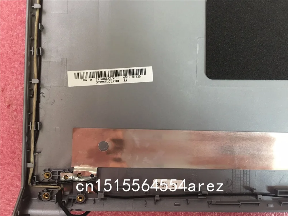Новый оригинальный ноутбук Lenovo M5400 задняя крышка ЖК-дисплея серебристая/задняя FRU