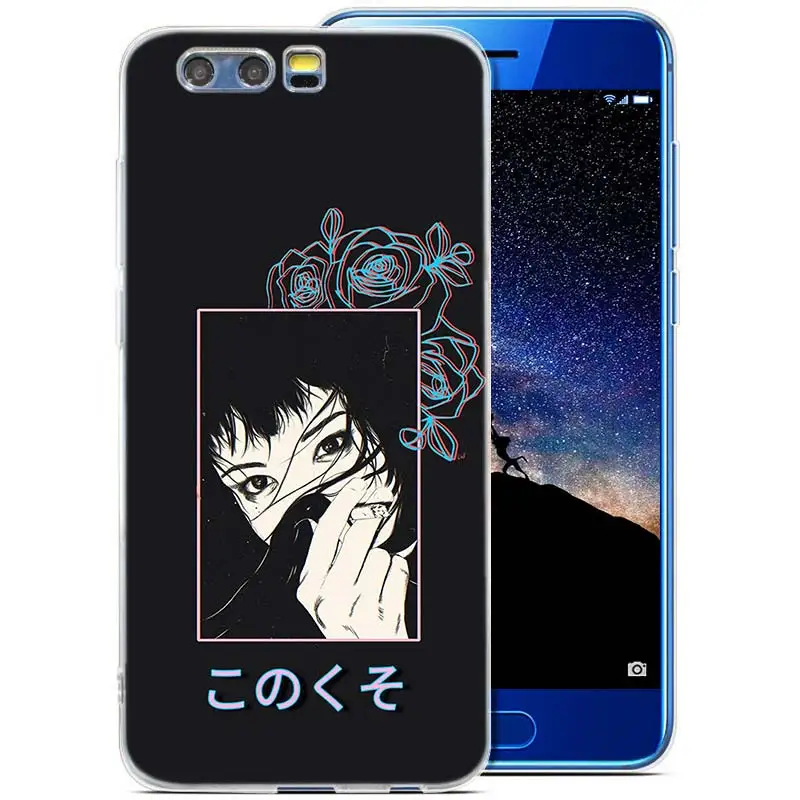 03 Чехол аниме для huawei Honor Play 10 9 9i 8C 8X8 7X 6A 6X lite 6C Pro TPU силиконовый чехол для телефона LEWD Sad японский - Цвет: 03