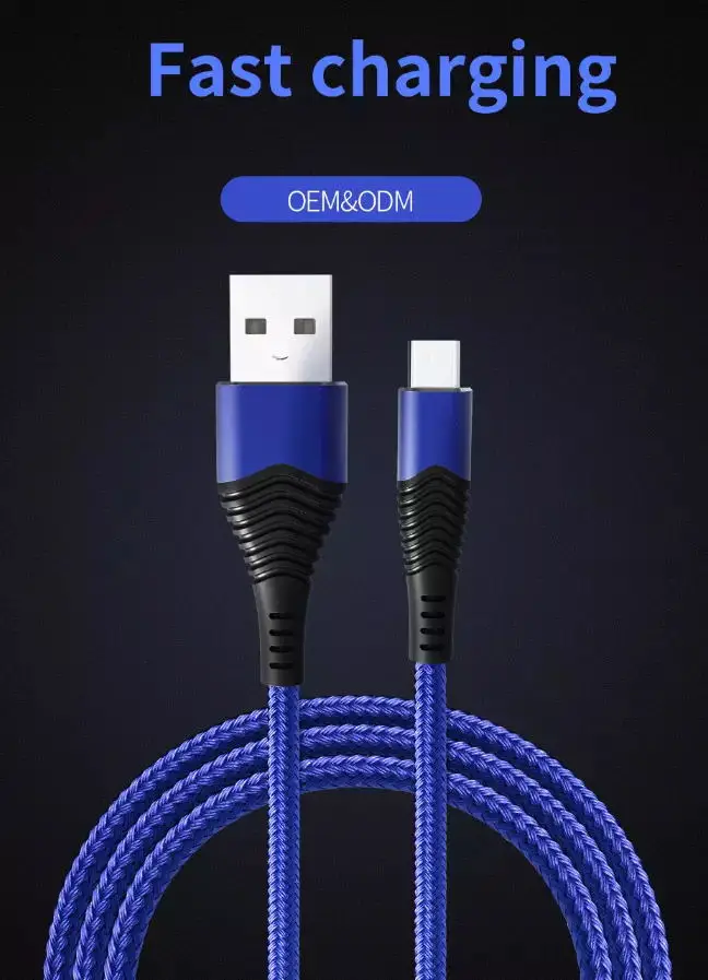 APPACS плетеный кабель USB C type C быстрое зарядное устройство Micro usb кабель для зарядки и передачи данных для samsung Galaxy S9 Plus S8+ для huawei