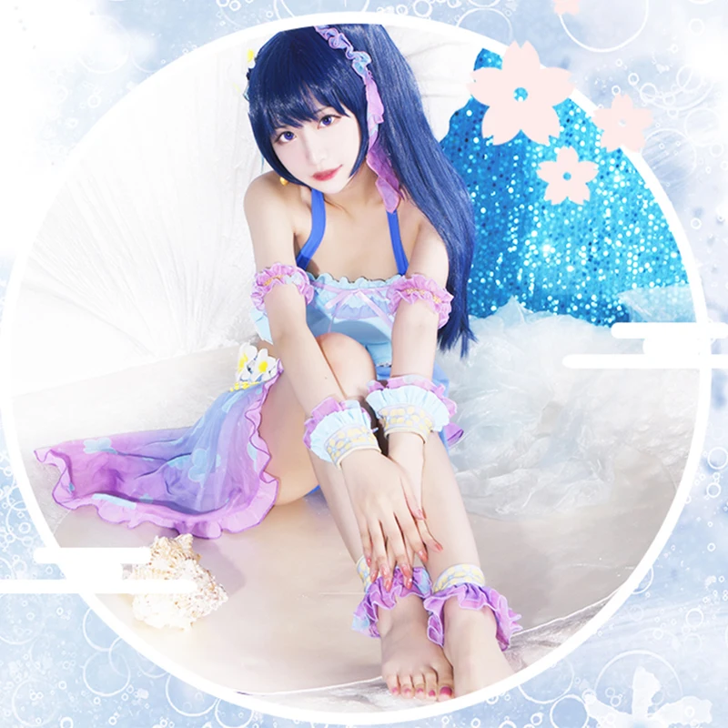 Игры Lovelive купальники Сонода Уми Нозоми Тодзио Рин Hoshizora Косплэй костюм Милое