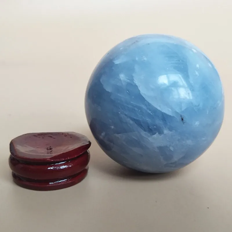 50 мм натуральный celestine камень хрустальный шар divination кварцевый свадебное платье