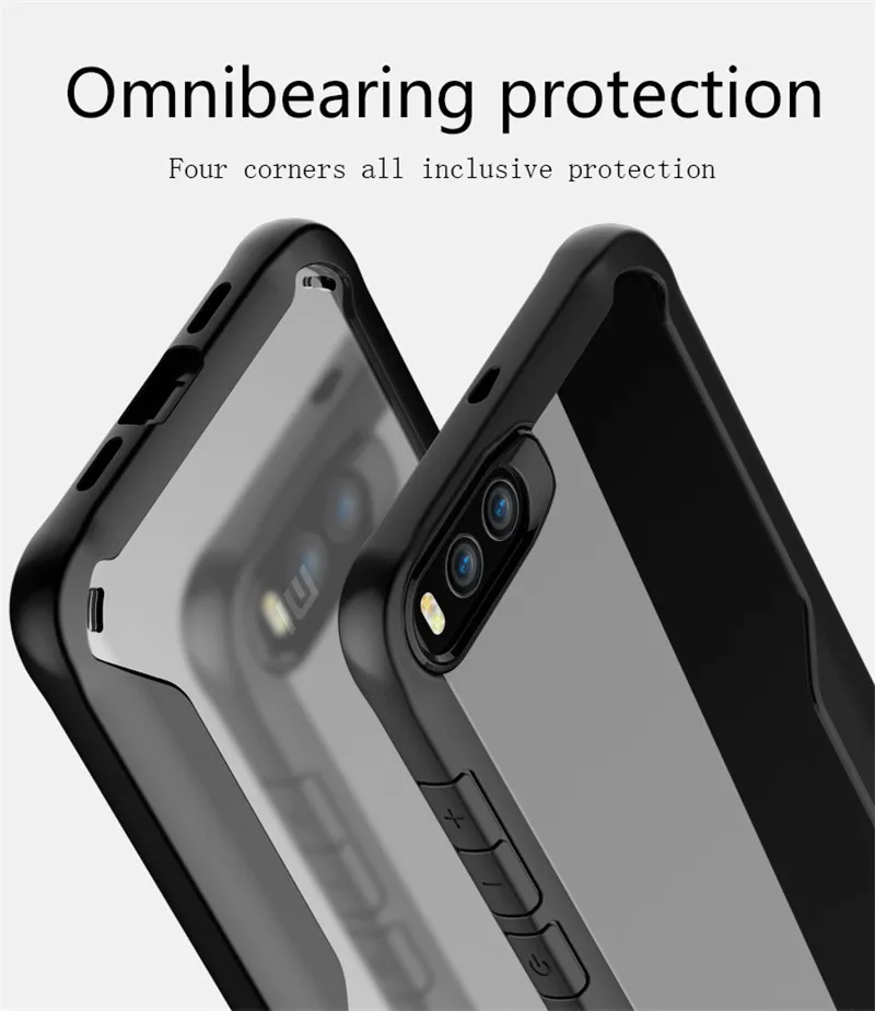 Cocose прозрачный акриловый назад + ТПУ Рамки гибридный телефон Shell чехол для OPPO R11 |