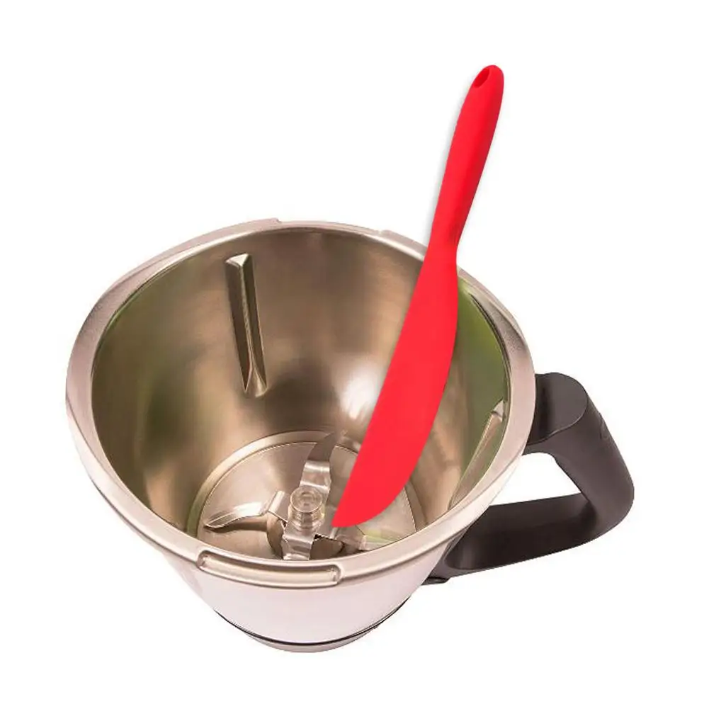 Профессиональный силиконовый соскабливающий крем лопатка для торта скребок нож