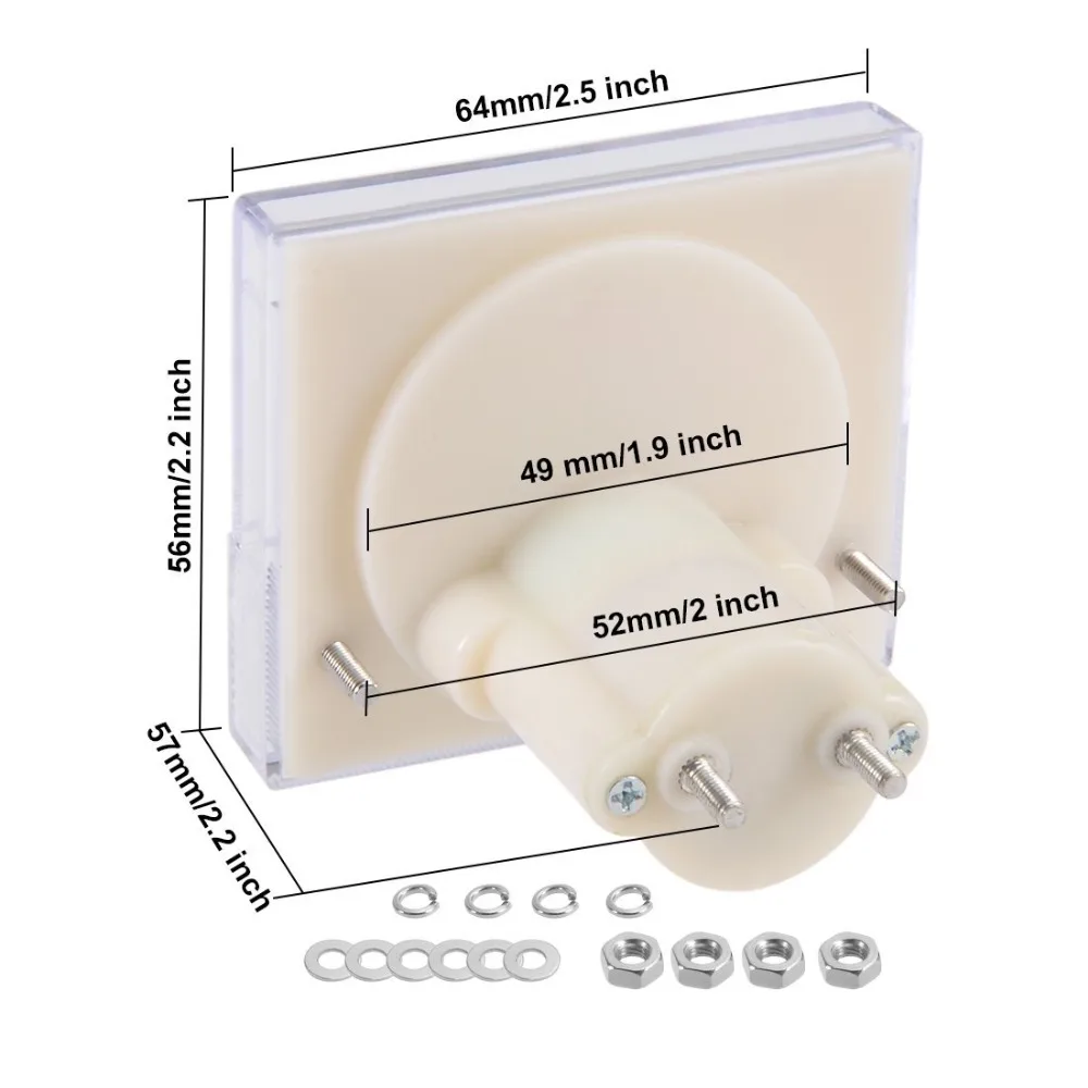 Puntero DC micro amperímetro DC 0-100uA 50uA 200uA 500uA Panel analógico amperímetro medidor de corriente de El amperímetro 85C1