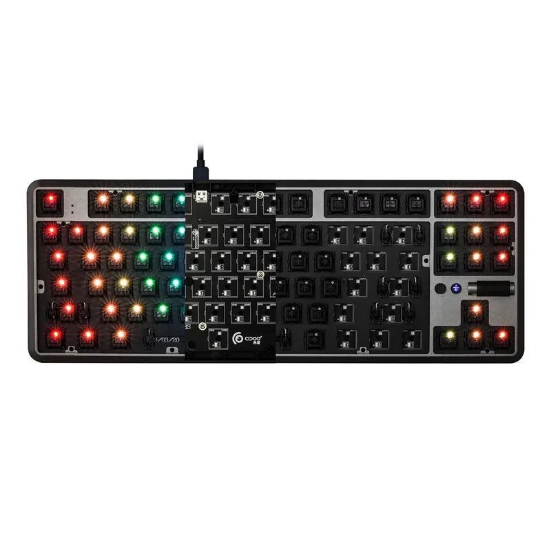 Новая! Механическая проводная клавиатура CIDOO CD702S с переключателем Blue/Red/Black для игр с RGB-подсветкой 87 клавиш для ПК и ноутбука.