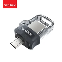 sandisk usb flash drive 128gb 64gb 32gb 16gb dual otg pen drive high speed memory u disk micro usb3 0 card sddd3 for phone or pc