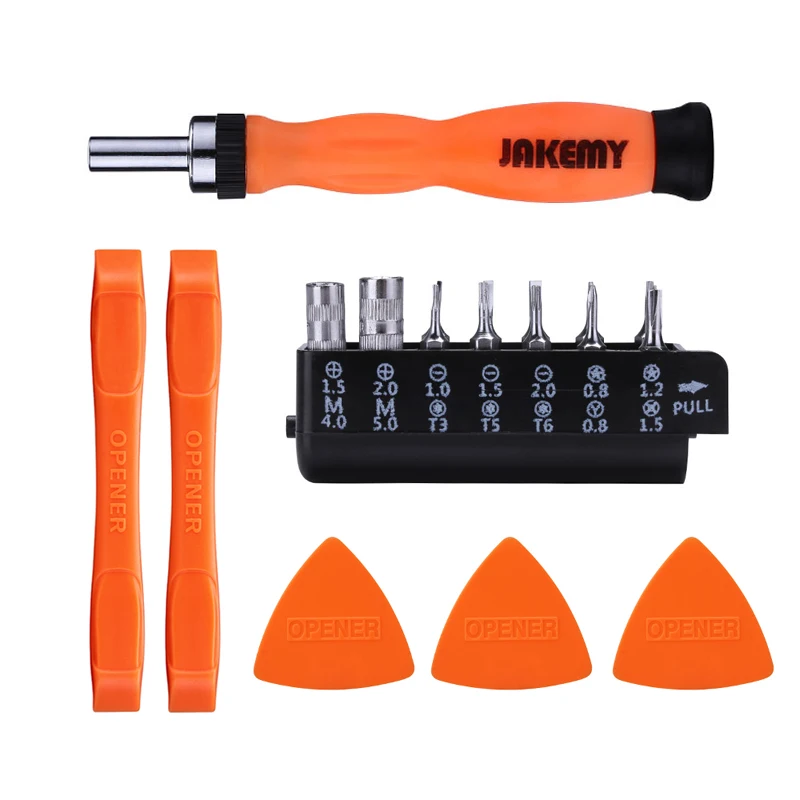 Набор прецизионных магнитных отверток с трещоточной ручкой отвертки тремя
